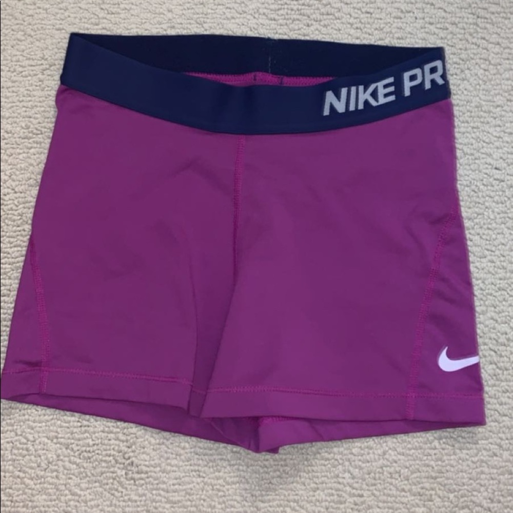 Nike purple spandex